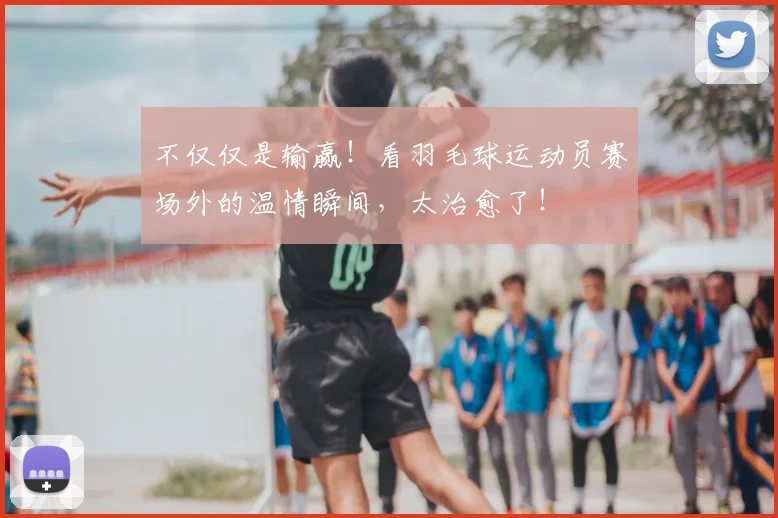 不仅仅是输赢!看羽毛球运动员赛场外的温情瞬间,太治愈了!